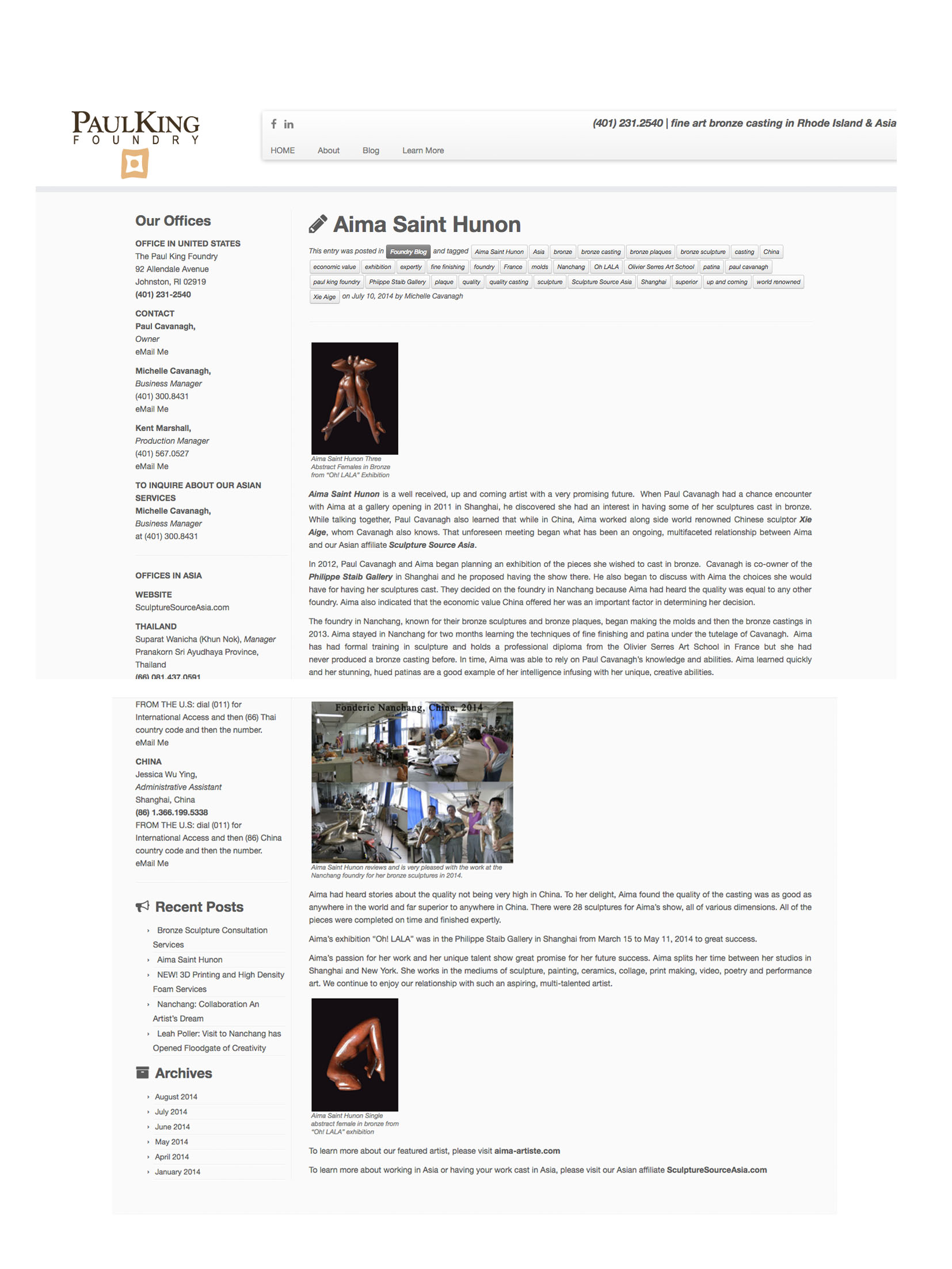 Foundry article